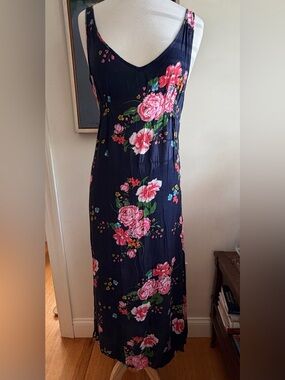 Intimately Free People Navy Floral Maxi Dress (Women’s S)